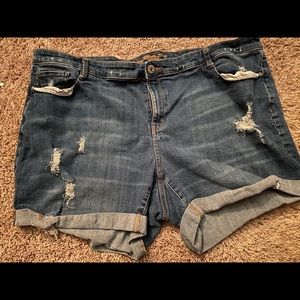Plus size shorts
